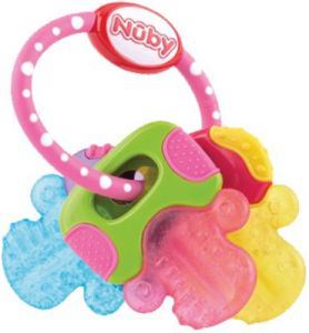 Chiavi massaggiagengive igea gel rosa | Nuby