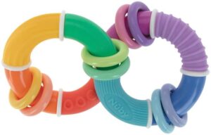 Giocattolo con anelli twist & rattle tee | Nuby