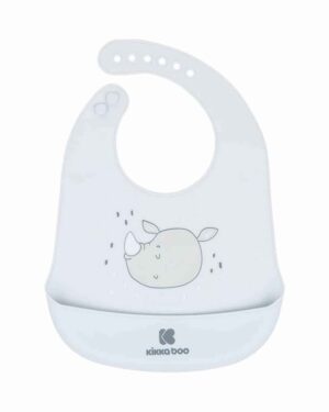 Bavaglino silicone savanna blue | KikkaBoo
