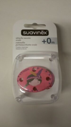 Clip ovale indio rosa | Suavinex
