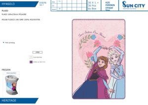 Plaid frozen | Personaggi
