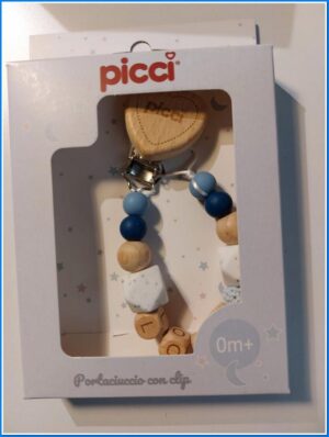 Portaciuccio in legno cielo | Picci