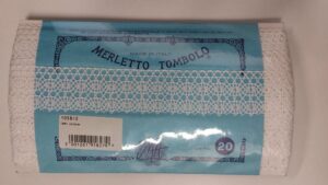 Merletto cotone-metri 20 | Arredo casa