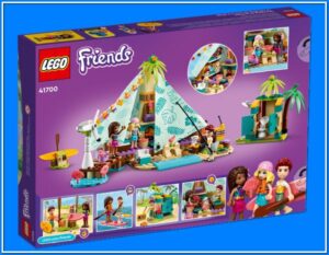 Glamping sulla spiaggia | LEGO