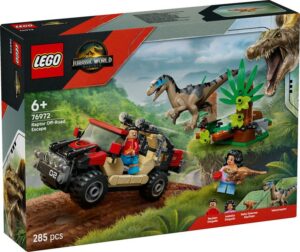 Fuga dal raptor sul fuoristrada | LEGO