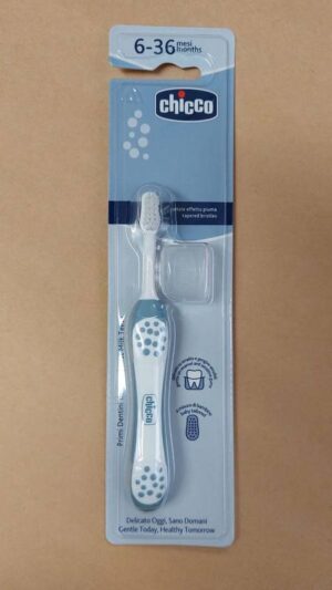 Spazzolino primi denti indaco 6-36m | Chicco