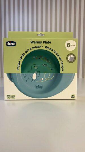 Piatto pappacalda 6m+ azzurro | Chicco