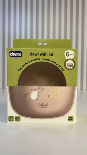 Ciotolina con coperchio 6m+ rosa | Chicco
