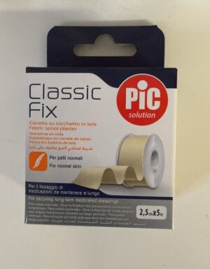 Cer. rocch. tela bianca 2,5 cmx5m fust | PIC Solution