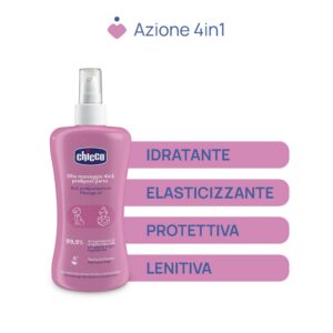 Olio massaggio 4in1 pre post parto | Chicco