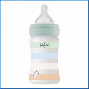 Biberon wb vetro green uni 150 lento sil | Chicco