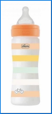 Biberon wb vetro orange grl 240 lento si | Chicco