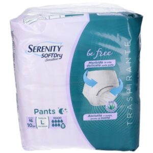 Pants sensitive maxi tg. l 8x10 pz | Serenity