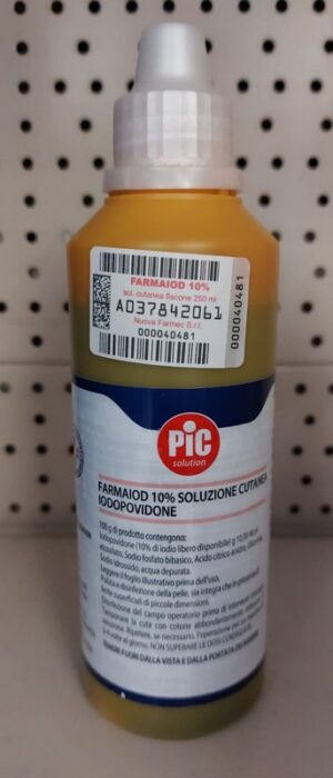 Disinfettante iodopovidone 250 ml | PIC Solution