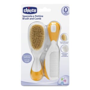 Spazzola e pettine arancio | Chicco