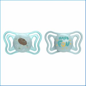 Succhietto light azzur sil 6-16m 2pcs ac | Chicco