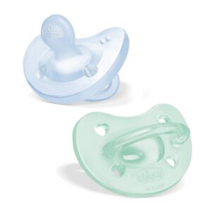 Gommotto physio soft azzurro 2-6m 2pz | Chicco