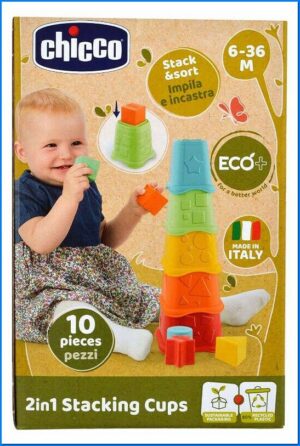 Gioco 2in1 stacking cups eco+ | Chicco