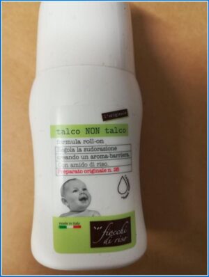 Talco non talco roll-on | Fiocchi di Riso