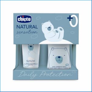 Set 2 bagnoshampo pastalenitiva nat sens | Chicco