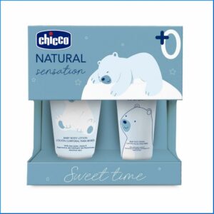 Set 4 cremacorpo cremaviso nat sens | Chicco