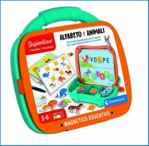 Valigetta magnetica alfabeto e animali | Clementoni
