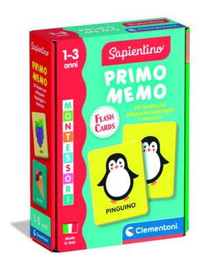 Montessori flashcards primo memo | Clementoni