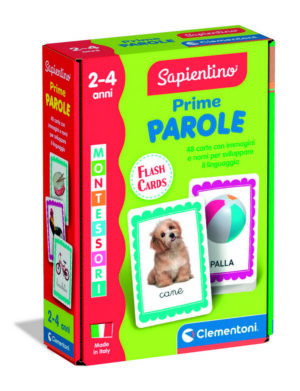Montessori flashcards prime parole | Clementoni