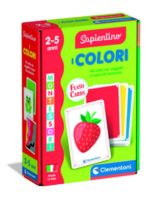 Montessori flashcards i colori | Clementoni