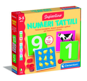 Montessori numeri tattili new | Clementoni