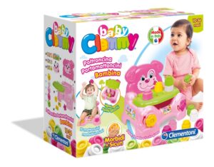 Poltroncina portamattoncini bimba | Clementoni