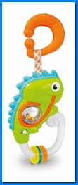 Interactive rattle - chameleon | Clementoni