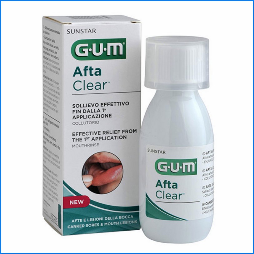 Gross Rinse Aftaclear rinse 120ml | GUM - Fratelli Savino | Ingrosso B2B di ...