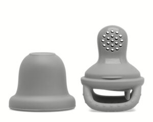 Rete alimentare silicone grigio | KioKids