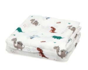 Mussolina 120x120cms bambu verde | KioKids