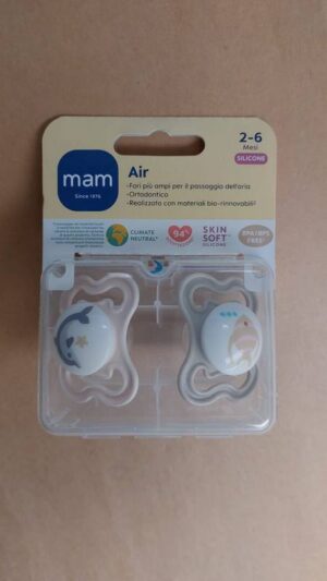 Succhietti air 2 6 iscc+, unisex, silico | MAM