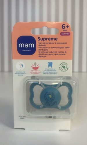 Succhietti supreme 6+, silicone | MAM