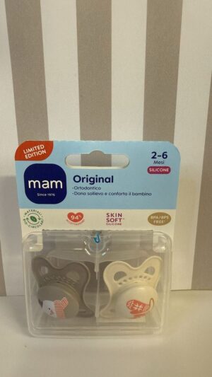 Succhietto original 2/6m. neutro | MAM