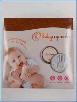 Scatola latta impronte | Babympronta