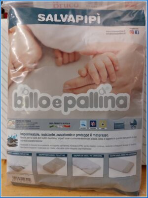 Salvapipi con angoli per lettino | Billo e Pallina