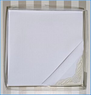 Fazzoletto battesimale 100% cotone | Ornella