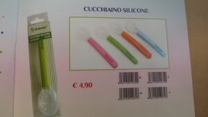 Cucchiaino silicone girl | Unifamily