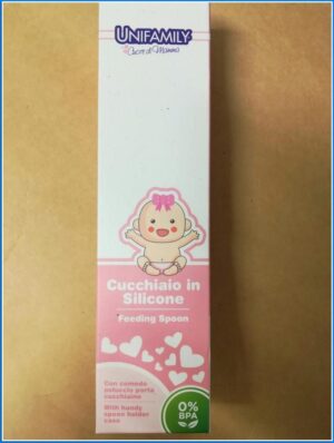 Cucchiaio silicone girl | Unifamily