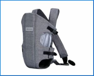 Portabebe carrier gwen grey | KikkaBoo