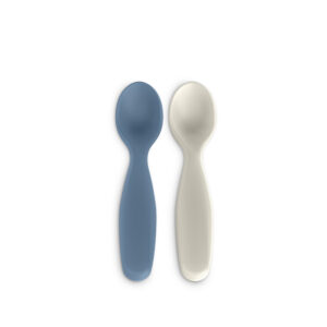 Cucchiai 2 pz go natural azzurro | Suavinex