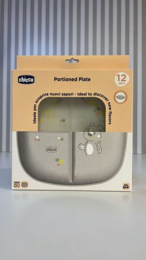 Piatto porzionato 12m+ grigio | Chicco