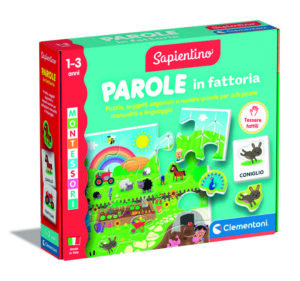 Montessori baby parole in fattoria | Clementoni