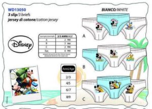 Slip 3pz mickey | Personaggi