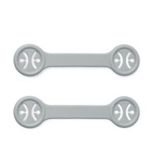 Portabavaglino grigio 2 pz. | KioKids