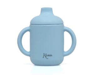 Tazza 120ml silicone blu | KioKids